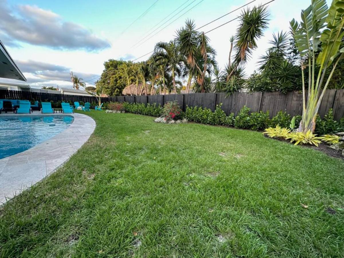 The Sun House - 3 Bed, 2 Bath, Private Pool, Fire Pit, Huge Backyard Villa Fort Lauderdale Bagian luar foto