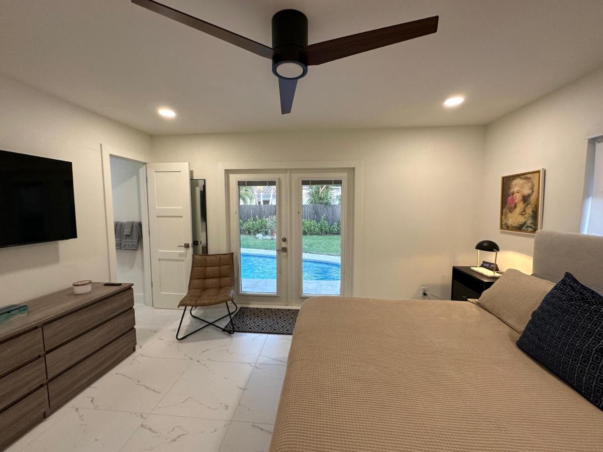 The Sun House - 3 Bed, 2 Bath, Private Pool, Fire Pit, Huge Backyard Villa Fort Lauderdale Bagian luar foto